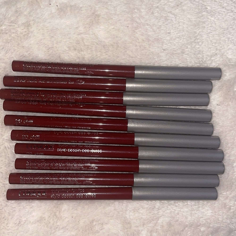 3 pcs Brand New Clinique quickliner for lips shade#20 chilli - Picture 2 of 4